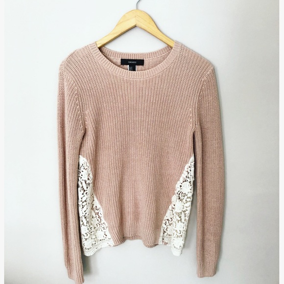 Forever 21 Sweaters - F21 Sweater with Lace